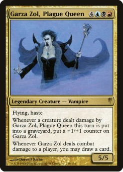 Garza Zol, Rainha da Praga