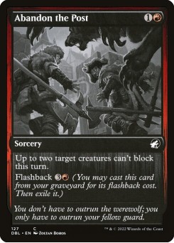 Abandon the Post