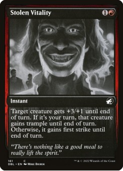 Stolen Vitality