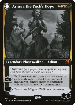 Arlinn, the Pack's Hope // Arlinn, the Moon's Fury
