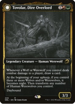 Tovolar, Dire Overlord // Tovolar, the Midnight Scourge