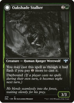 Oakshade Stalker // Moonlit Ambusher