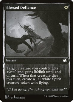 Blessed Defiance