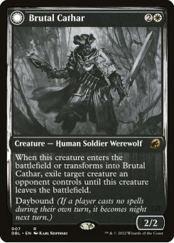 Brutal Cathar // Moonrage Brute
