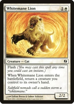 Whitemane Lion