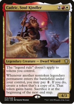 Cadric, Avivador das Almas