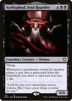 Kothophed, Acumulador de Almas