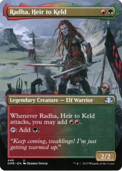 Radha, Herdeira de Keld