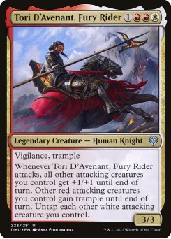 Tori D'Avenant, Ginete da Fúria