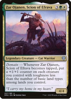 Zar Ojanen, Descendente de Efrava