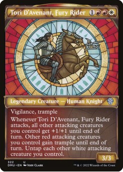 Tori D'Avenant, Ginete da Fúria