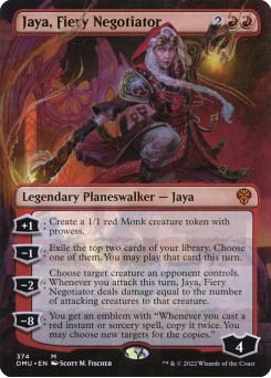 Jaya, Negociadora Flamejante