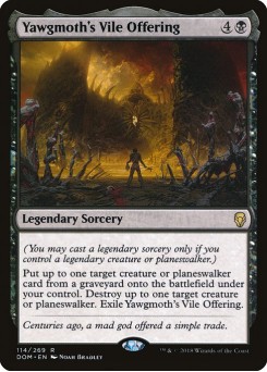 Oferenda Vil de Yawgmoth
