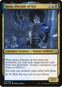 Rona, Discípula de Gix
