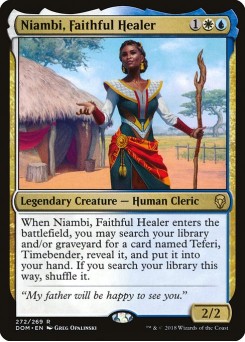 Niambi, Curandeira Fiel