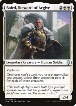 Baird, Guardião do Argivo