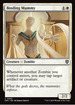 Binding Mummy