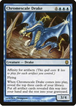 Dragonete de Escamas Cromadas