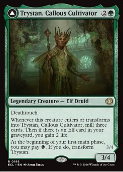 Trystan, Callous Cultivator // Trystan, Penitent Culler