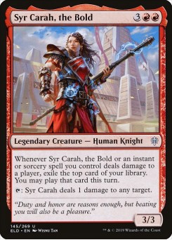 Syr Carah, a Ousada