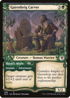 Garenbrig Carver // Shield's Might