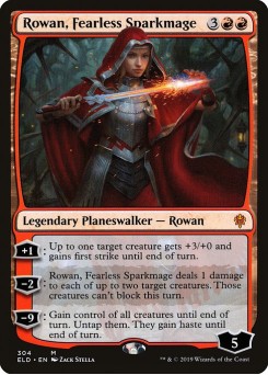 Rowan, Maga de Centelhas Destemida