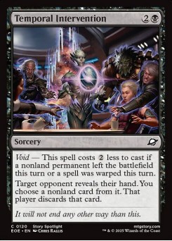 Temporal Intervention