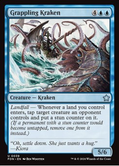 Grappling Kraken