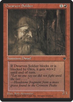 Dwarven Soldier