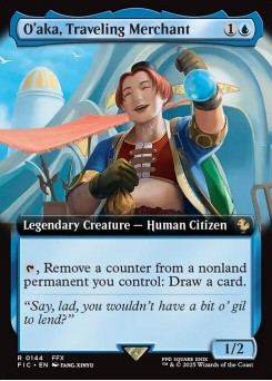 O'aka, Traveling Merchant