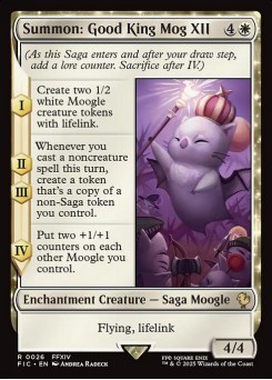 Summon: Good King Mog XII