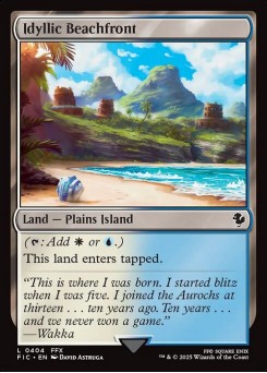 Idyllic Beachfront