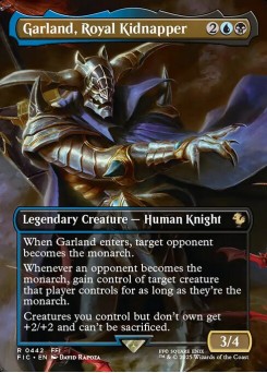 Garland, Royal Kidnapper