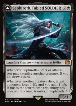 Sephiroth, Fabled SOLDIER // Sephiroth, One-Winged Angel