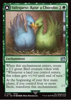 Sidequest: Raise a Chocobo // Black Chocobo