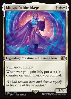 Minwu, White Mage