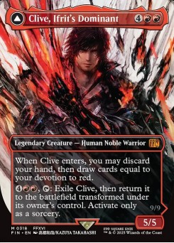 Clive, Ifrit's Dominant // Ifrit, Warden of Inferno