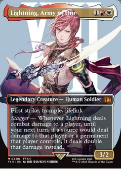 Lightning, Army of One