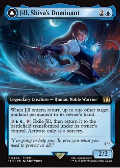 Jill, Shiva's Dominant // Shiva, Warden of Ice