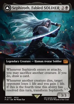 Sephiroth, Fabled SOLDIER // Sephiroth, One-Winged Angel
