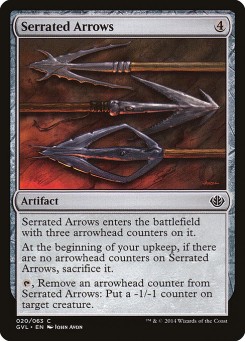 Serrated Arrows