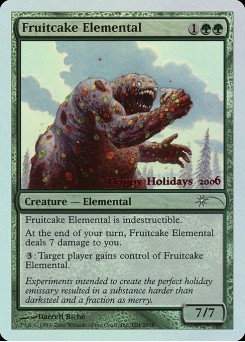 Fruitcake Elemental