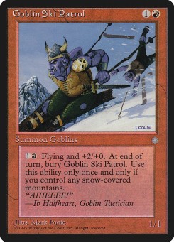 Patrulha de Goblins Esquiadores