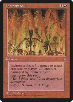 Incinerar
