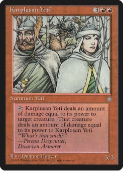 Yeti Karplusano