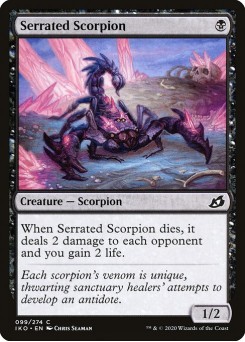 Escorpião Serrilhado