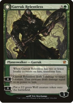 Garruk Relentless // Garruk, the Veil-Cursed