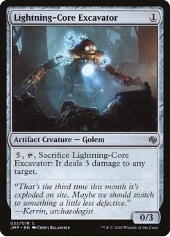 Lightning-Core Excavator