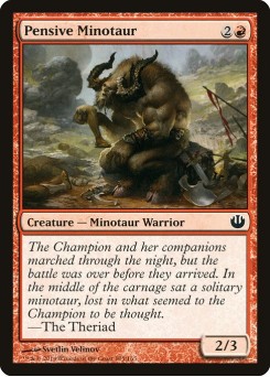 Minotauro Pensativo