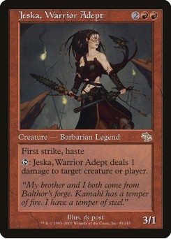 Jeska, Guerreira Adepta